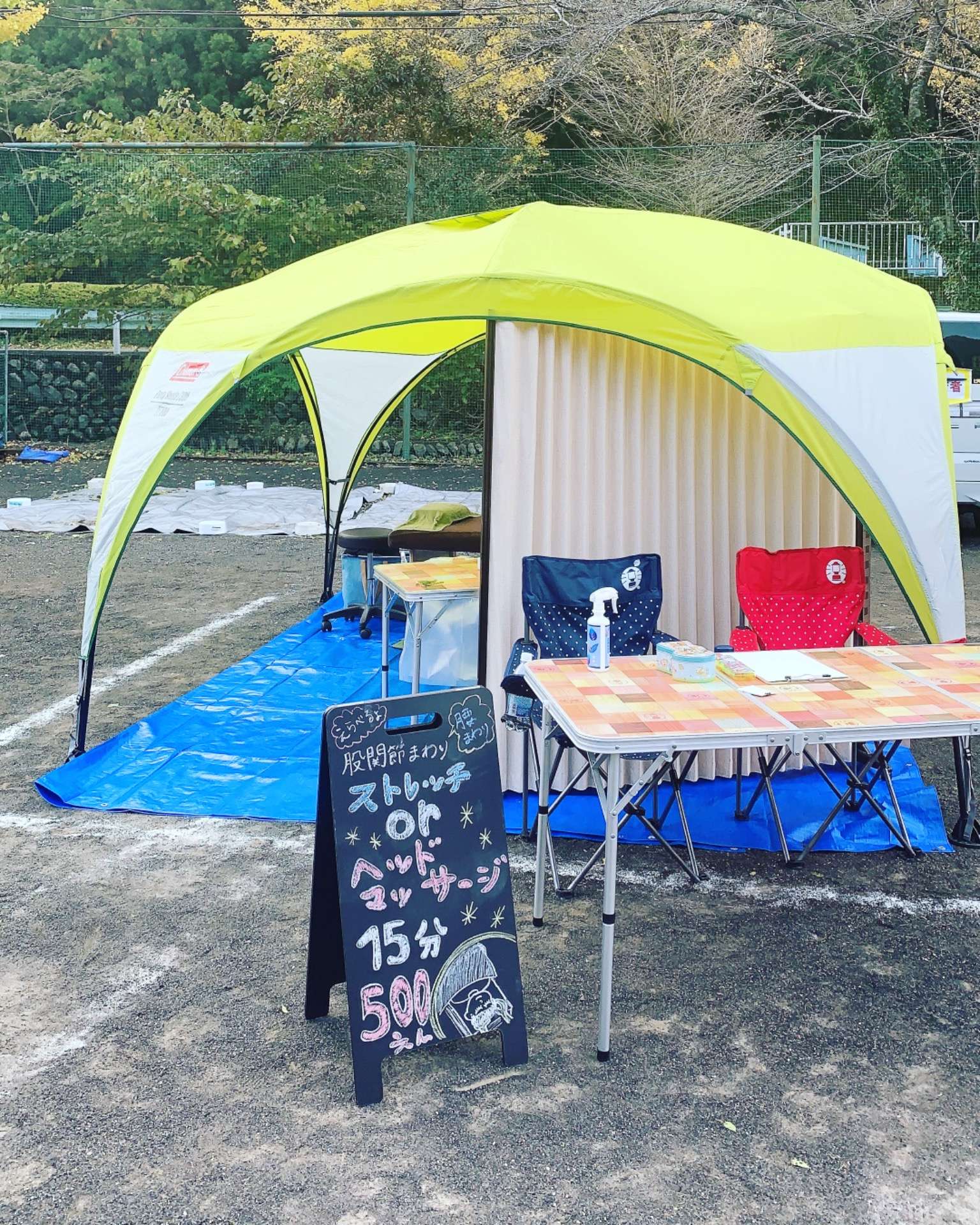 マルシェに初出店!